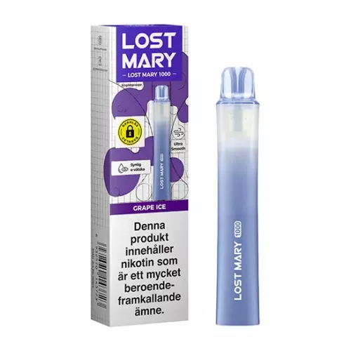 Lost Mary 1000 Grape Ice 20mg