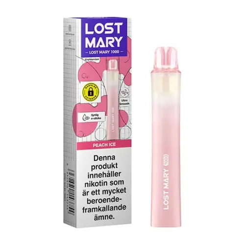 Lost Mary 1000 Peach Ice 20mg