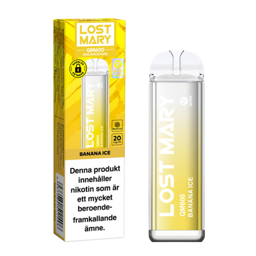 Lost Mary QM600 Banana Ice 20mg