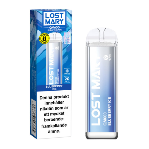 Lost Mary QM600 Blueberry Ice 20mg