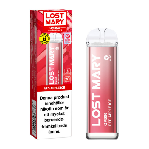 Lost Mary QM600 Red Apple Ice 20mg