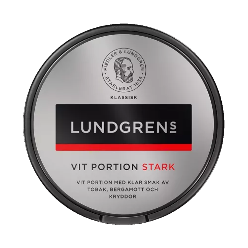 Lundgrens Vit Portion Stark