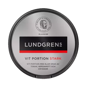 Lundgrens Vit Portion Stark