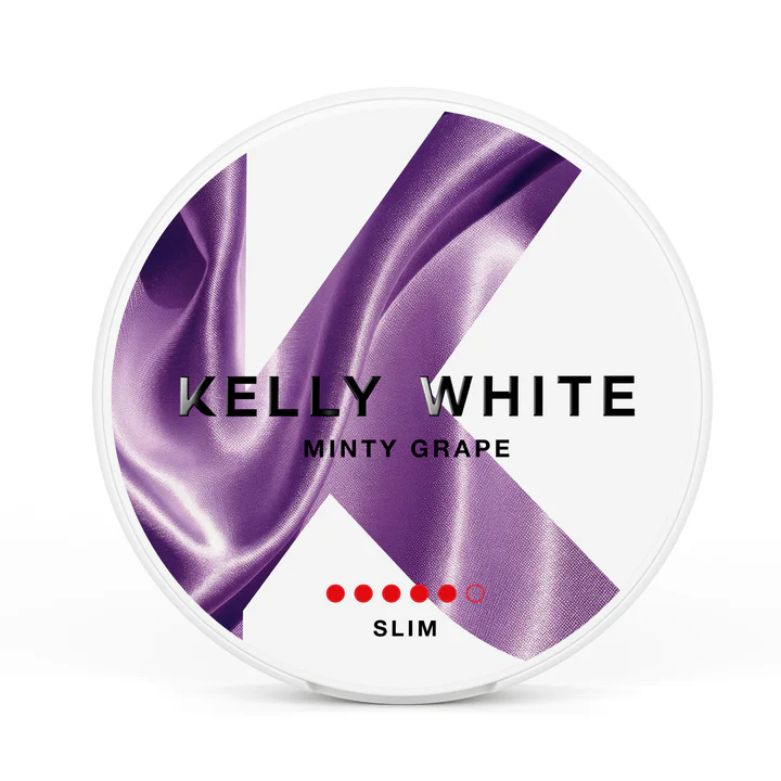 Kelly White Minty Grape Extra Strong