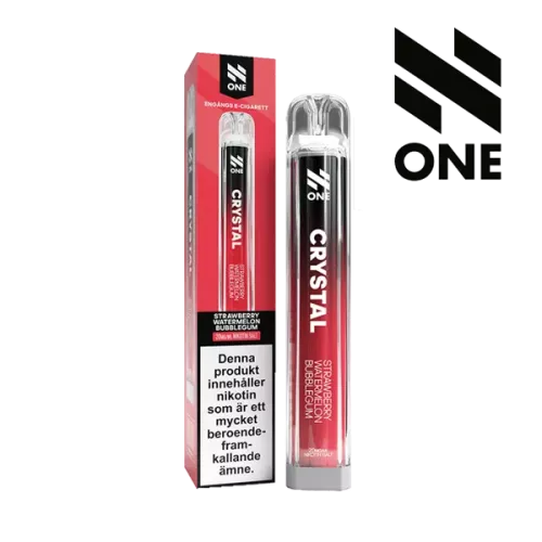 N-ONE CRYSTAL Strawberry Watermelon Bubbelgum