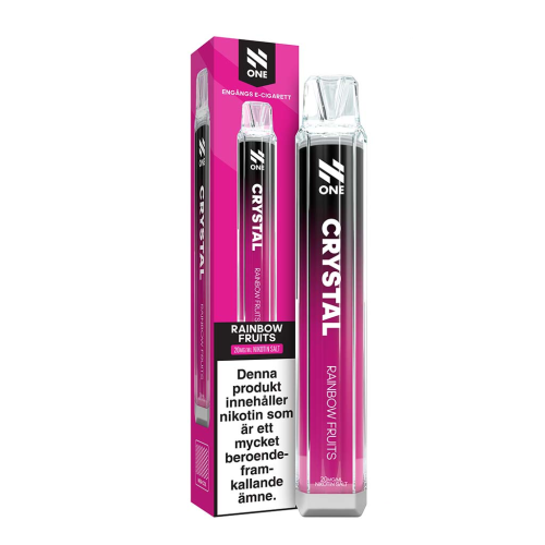 N One Crystal Rainbow Fruits 20mg
