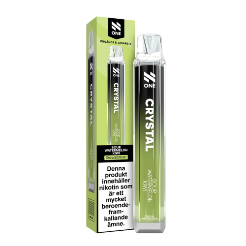 N One Crystal Sour Watermelon Kiwi 20mg