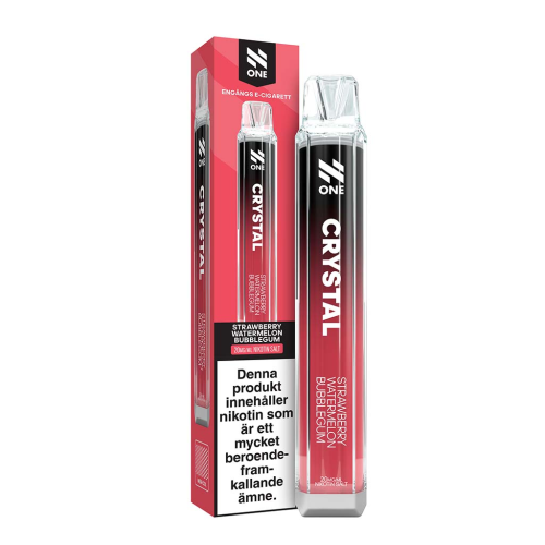 N-ONE CRYSTAL Strawberry Watermelon Bubbelgum