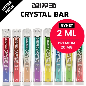 Dripped Crystal Bar