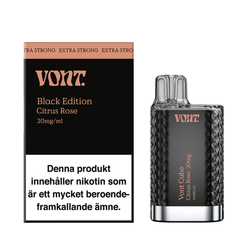 Vont Cube Black Edition Citrus Rose