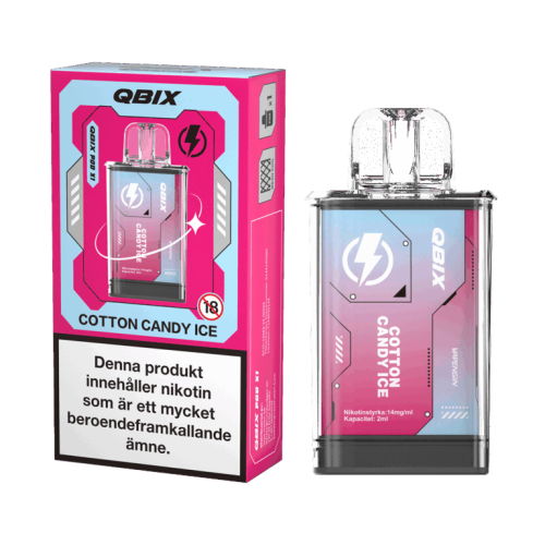 QBIX Pod Cotton Candy Ice 14mg