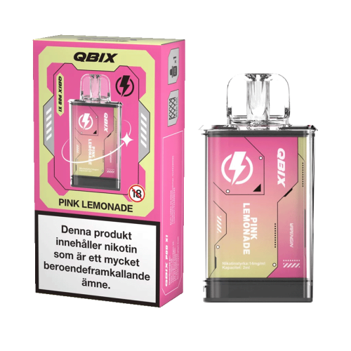 QBIX Pod Pink Lemonade 14mg