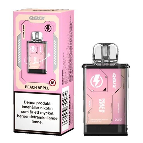 QBIX Pod Peach Apple 14mg