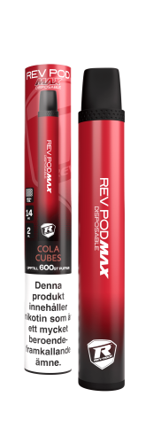 Rev Pod Max Cola Cubes  14mg