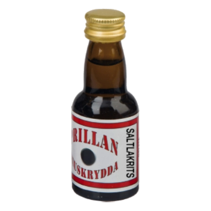 Prillan Snuskrydda Saltlakrits 25ml