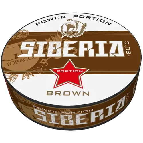 Siberia -80 Degrees Brown Portion