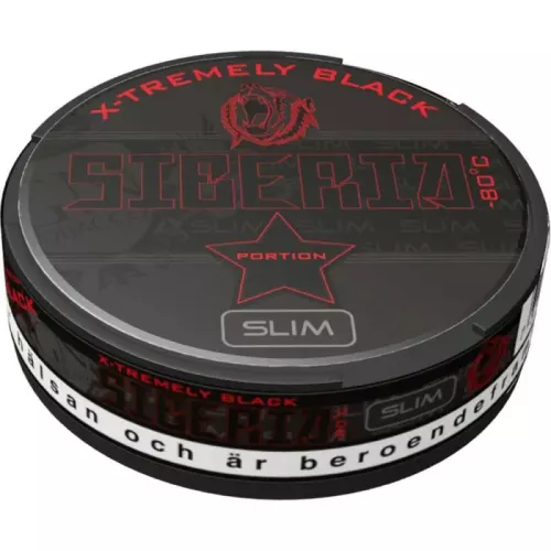 Siberia -80 Black Slim Portion
