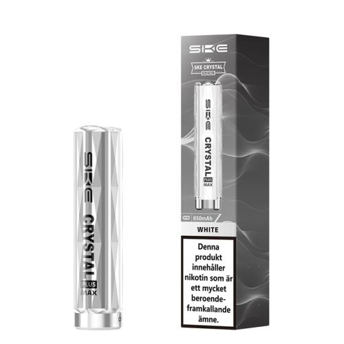 SKE Crystal Plus Max Batteri 850mAh Vit