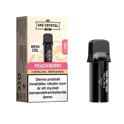 SKE Crystal Pro Pod Peach Berry 20mg
