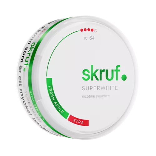 Skruf Superwhite No.64 Fresh Apple Extra Strong