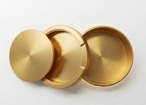 Refilldosa Metall Guld Large