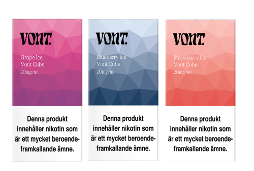 Vont Cube Ice Mixpack 3-pack