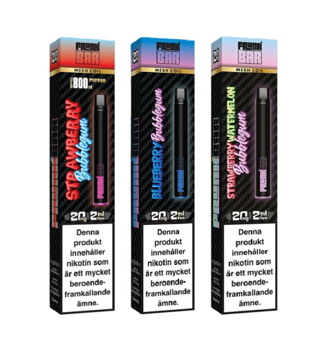 Frunk Bar Bubblegum mixpack 3-pack