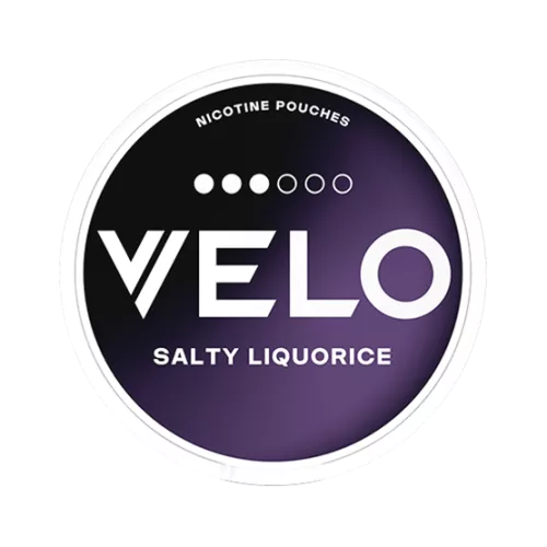 Velo Salty Liquorice Strong