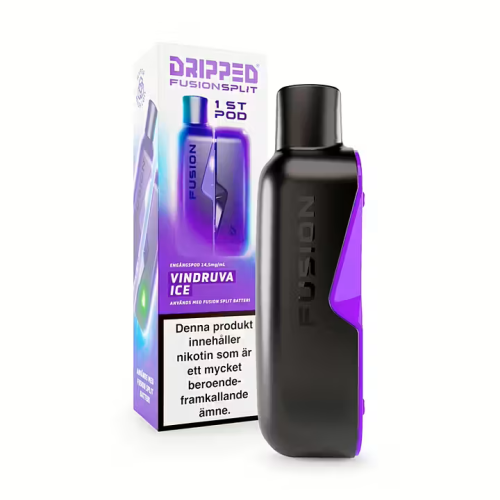Dripped Fusion Split Pod Vindruva Ice 14,5 mg
