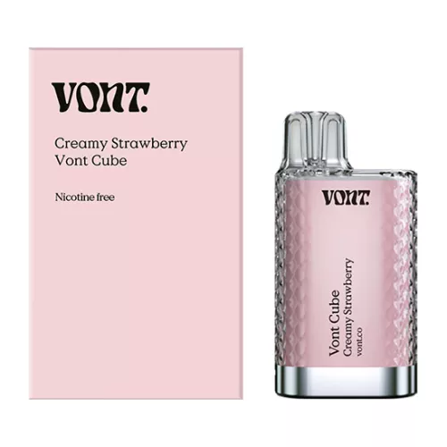 Vont Cube Creamy Strawberry 0mg