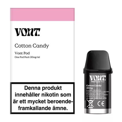 Vont Pod Cotton Candy 20mg