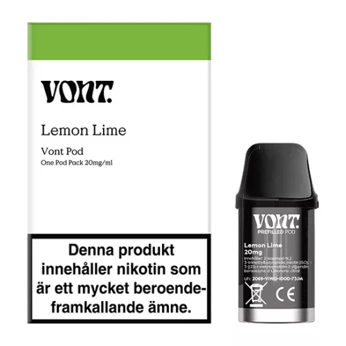 Vont Pod Lemon Lime 20mg