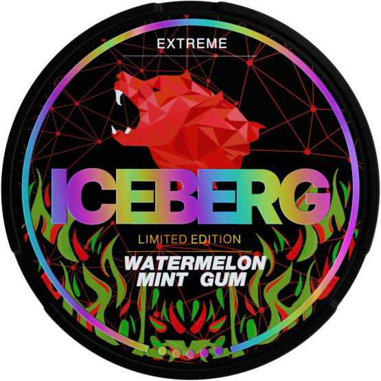 Iceberg Extreme Watermelon Mint Gum