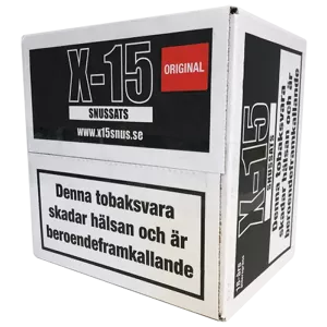 X-15 Lössnussats Orginal