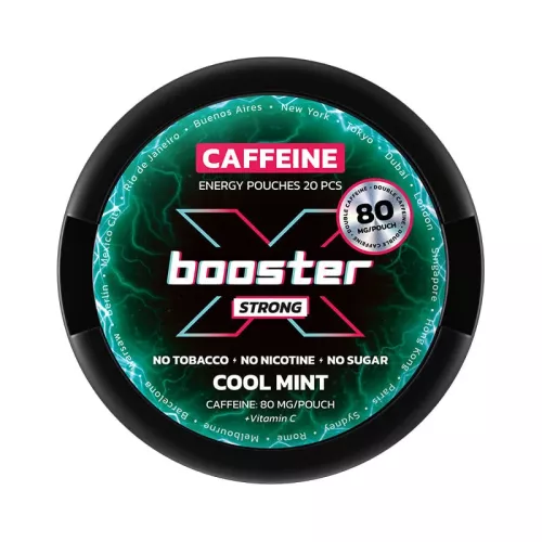 X-Booster Cool Mint Caffeine 80mg