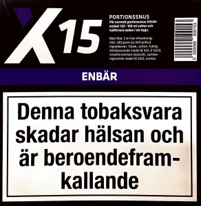 X-15 Portion Enbär 160g