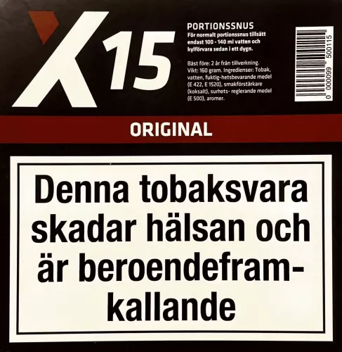 X-15 Portion Original 160g