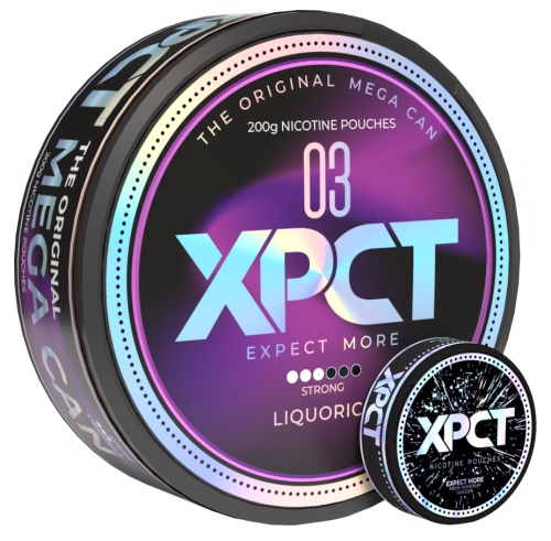 XPCT Mega Can Liquorice 200g