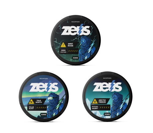 Zeus Extra Strong Mint Mixpack 3-pack
