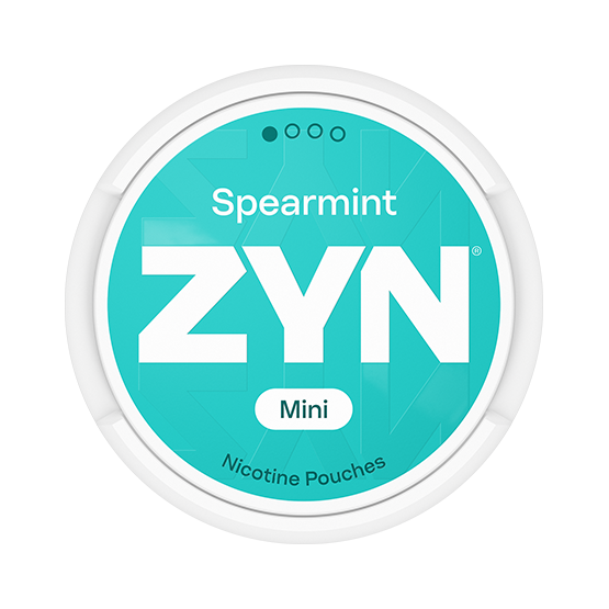 Zyn Mini Spearmint Less Intense