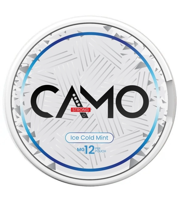 Camo CAMO Ice Cold Mint Strong Strong – nikotinpåsar