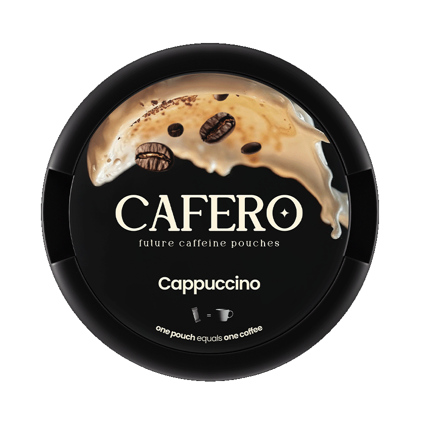 Cafero Cafero Cappuccino Koffeinsnus Normal - nikotinpåsar