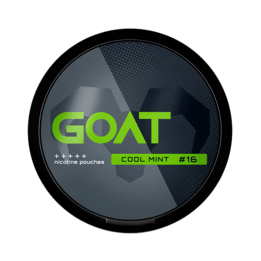 GOAT Cool Mint 12 Vitt Snus - nikotinpåsar