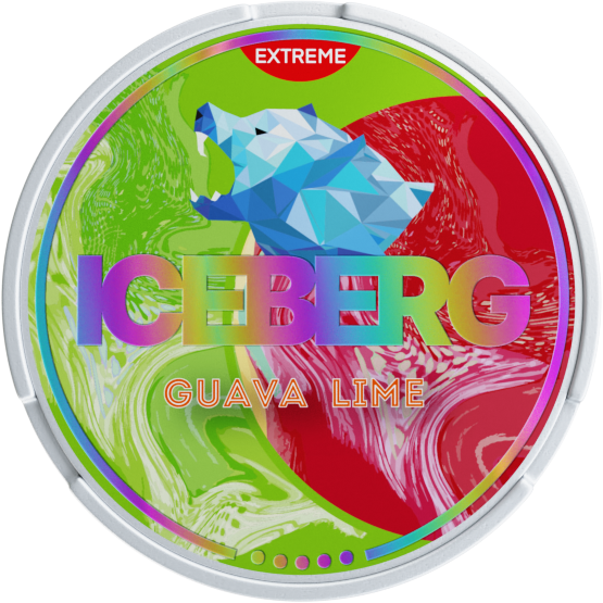 Iceberg Iceberg Extreme Guava Lime Extra Strong – nikotinpåsar