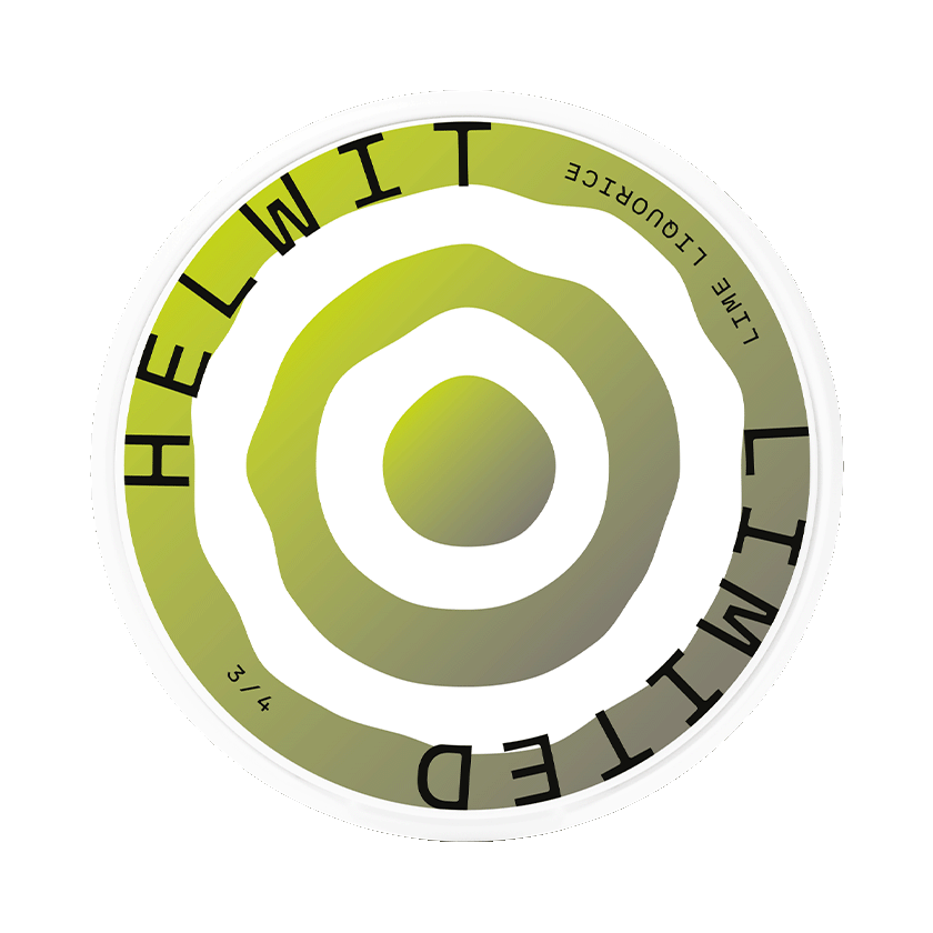 Helwit Helwit Lime Liquorice Light – nikotinpåsar