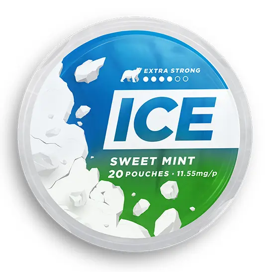 Ice Ice Sweet Mint Extra Strong - nikotinpåsar