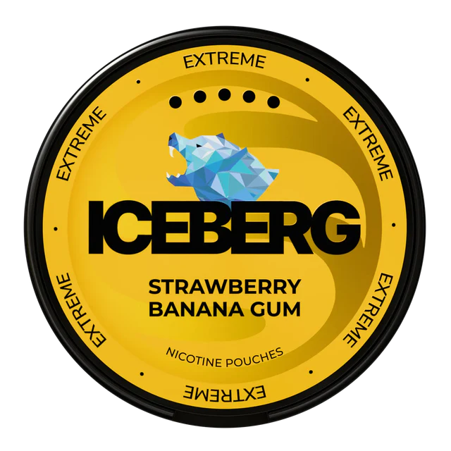 Iceberg Extreme Strawberry Banana Gum