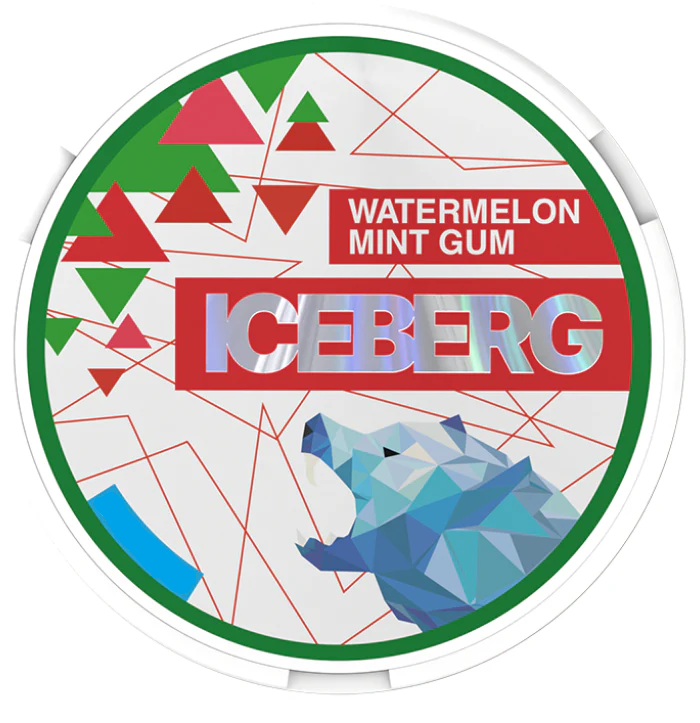 Iceberg Iceberg Watermelon Mint Gum Light Light - nikotinpåsar