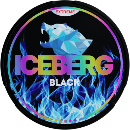 Iceberg Iceberg Extreme Black Normal - nikotinpåsar