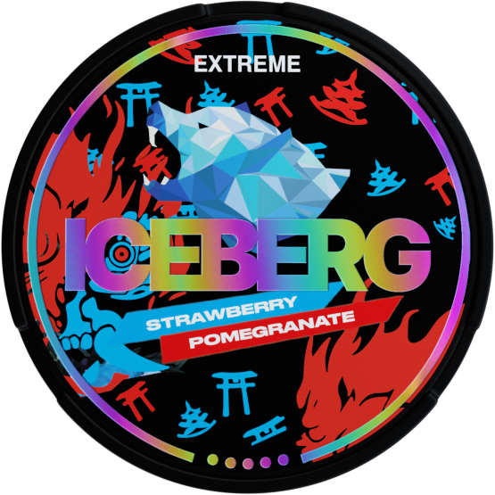 Iceberg Extreme Strawberry Pomegranate - nikotinpåsar